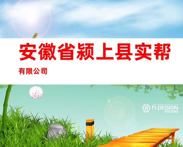 安徽省颍上县实帮有限公司